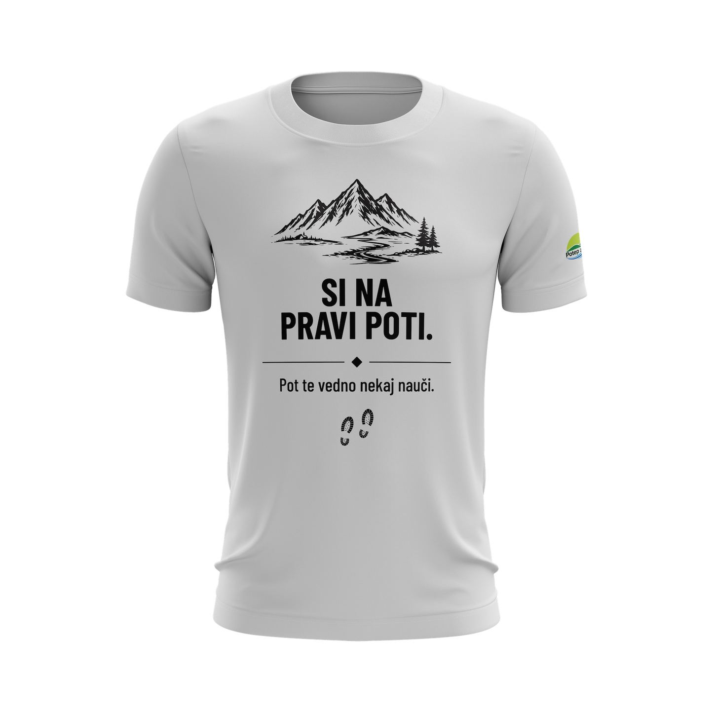 Moška majica SI NA PRAVI POTI