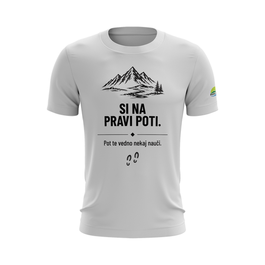 Moška majica SI NA PRAVI POTI