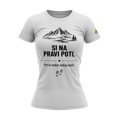 Ženska majica SI NA PRAVI POTI