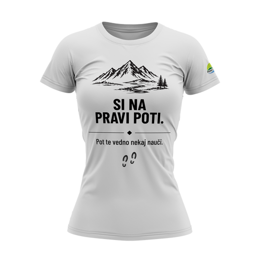 Ženska majica SI NA PRAVI POTI